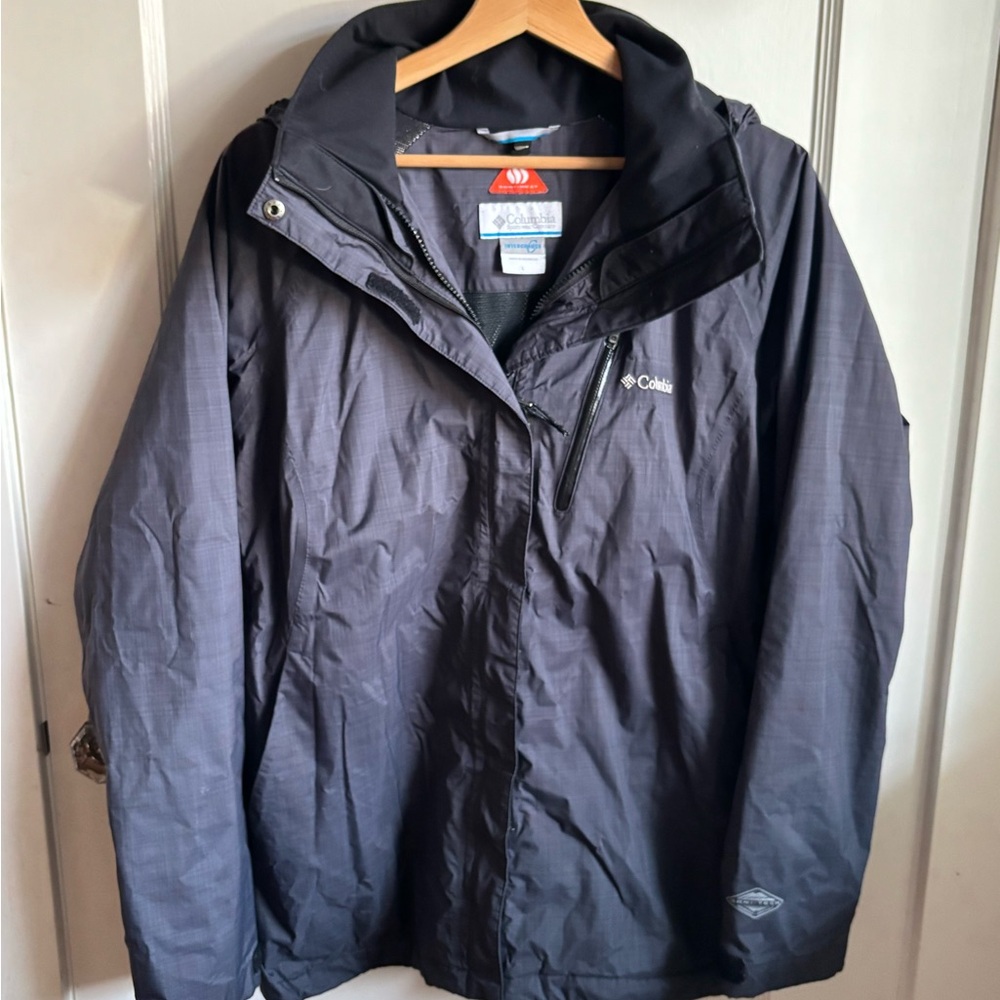 Columbia Women’s Dark Gray Raincoat